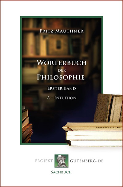 MAuthner, Wrterbuch der Philosophie